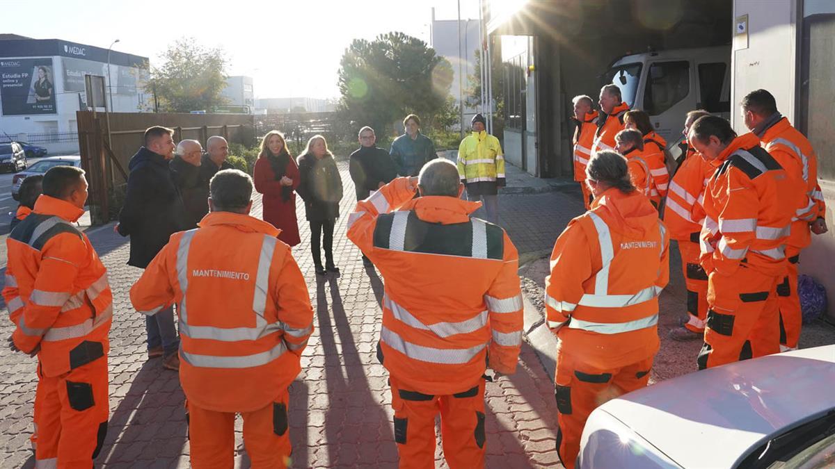 La contratación y formación de personal tendrá una duración de ocho meses