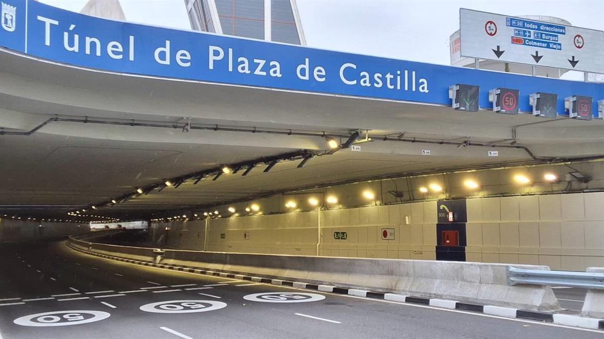 Madrid cuenta con 40 túneles urbanos con control centralizado 
