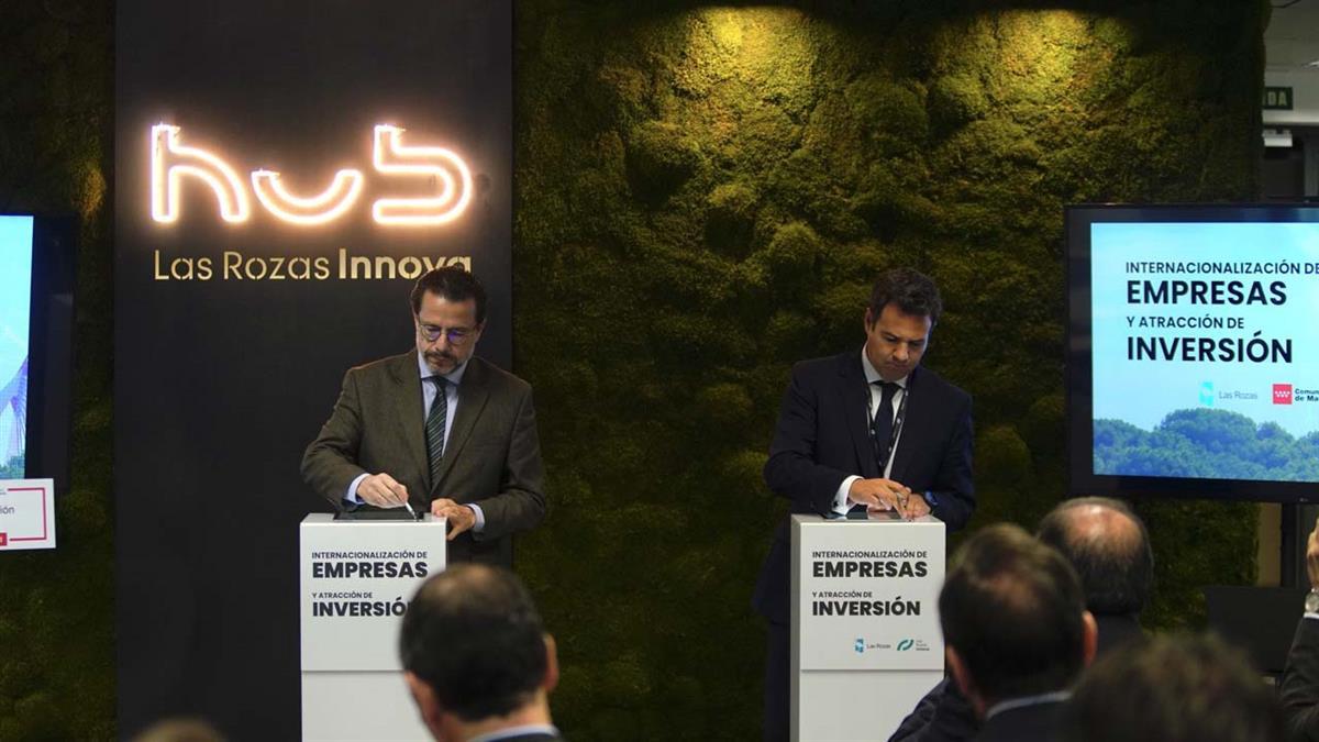 El Ayuntamiento firma un convenio con la Comunidad de Madrid para atraer talento 