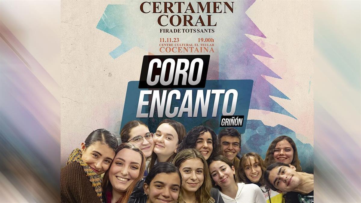 Consiguieron el Primer Premio y el Premio del Público en el Certamen Coral Fira de Tots Sants en Cocentaina