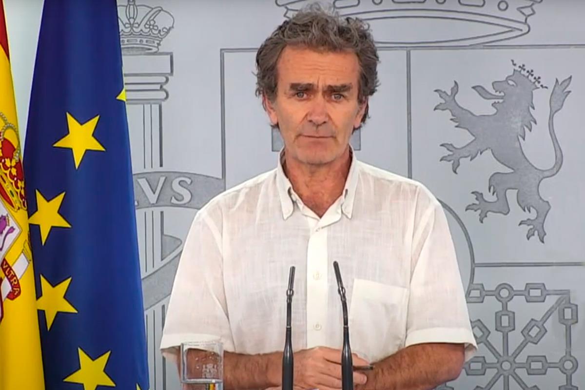 Para Simón este hecho supone un indicador de que la transmisión del COVID-19 se está reduciendo
