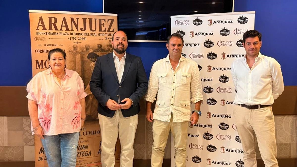 Los diestros lidiarán seis reses de Núñez del Cuvillo en la bicentenaria Plaza de Toros
