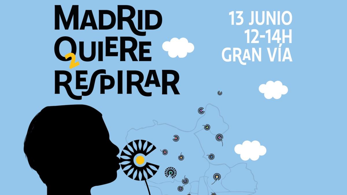 Madrid Respira ha organizado una manifestación en la que asociaciones de vecinos, ecologistas AMPAs reclamarán que se mantenga la medida medio ambiental