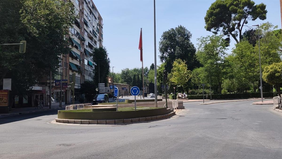 Habrá un corte parcial en la rotonda de la Cruz Verde