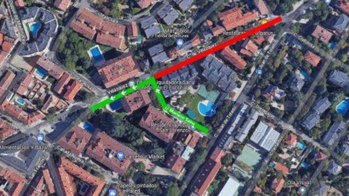 Afectará al tramo comprendido entre las calles Juan de Toledo y Mariano Sainz 