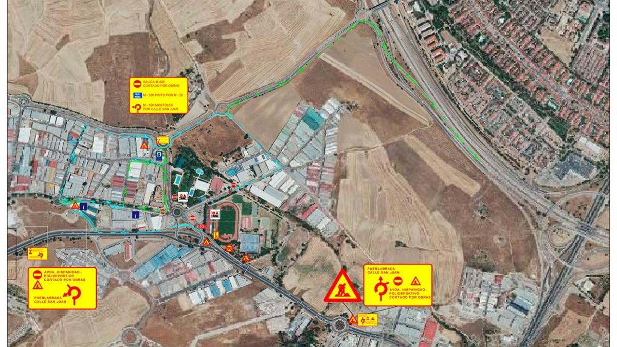 Se inicia la segunda fase de las obras del Canal de Isabel II para mejorar la red de colectores y evitar inundaciones