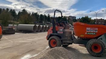 Los trabajos se han intensificado y comienzan a vislumbrarse las primeras dificultades en la movilidad de la ciudad