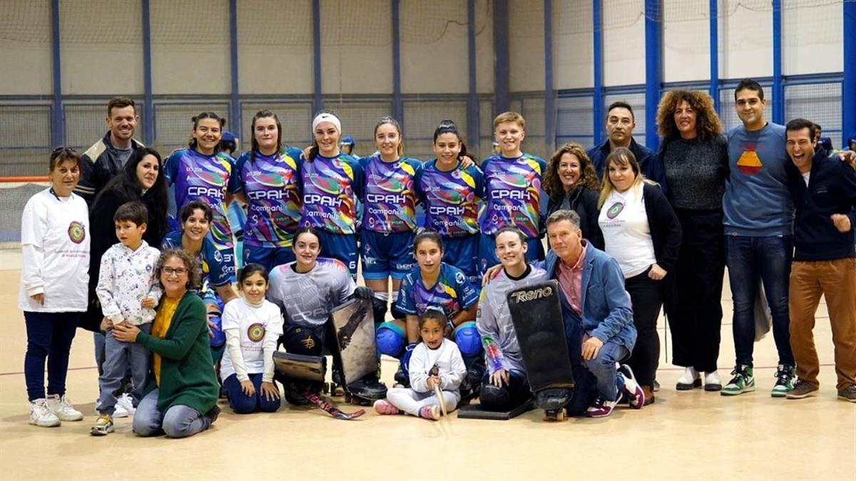 Victoria ante el colista y liderato CP Alcalá Hockey 8-1 HC Ponteareas