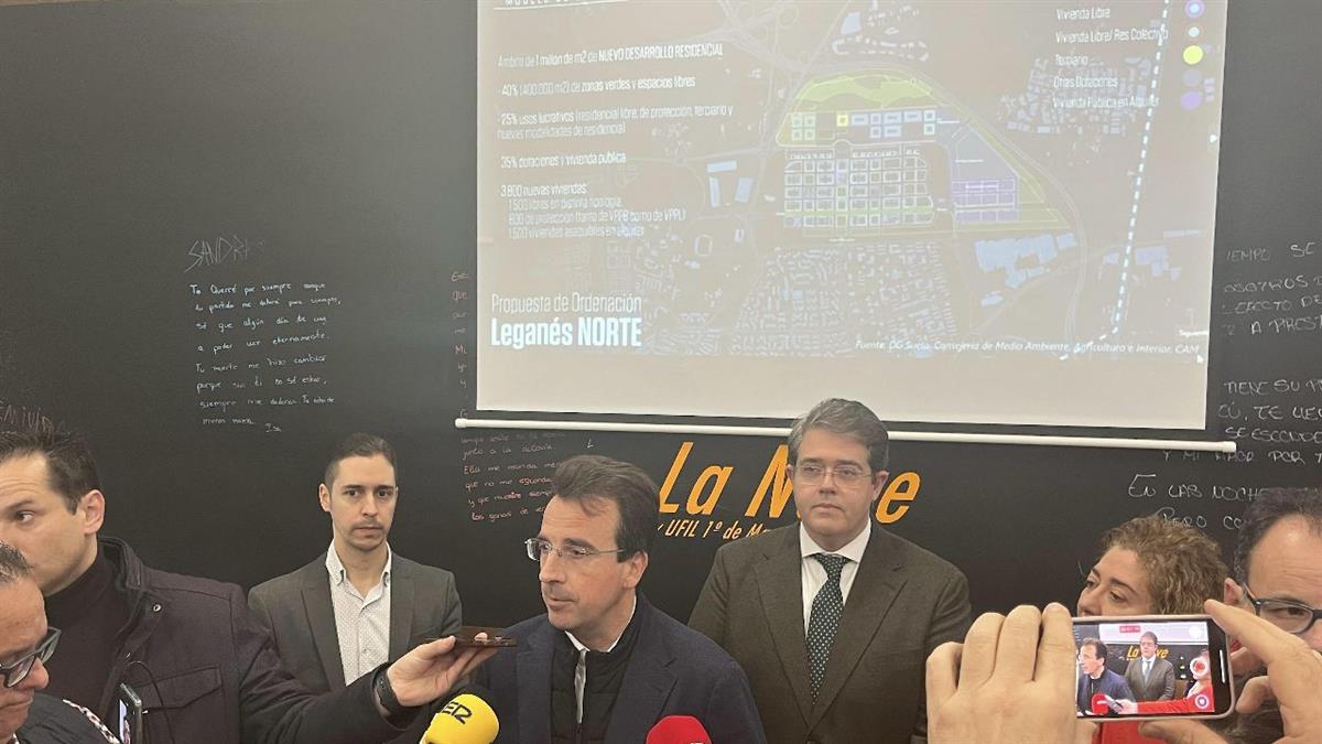 Puerta de Madrid supondrá el desdoblamiento del barrio de Leganés Norte que se ejecutará en los próximos 15 años