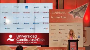 La consejera de la Comunidad de Madrid atribuye el rigor de sus políticas al crecimiento económico de la capital