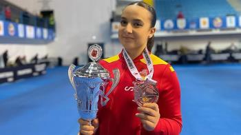 Cristina Rubio cuenta con un gran número de medallas donde destaca un subcampeonato de España de katas en categoría juvenil