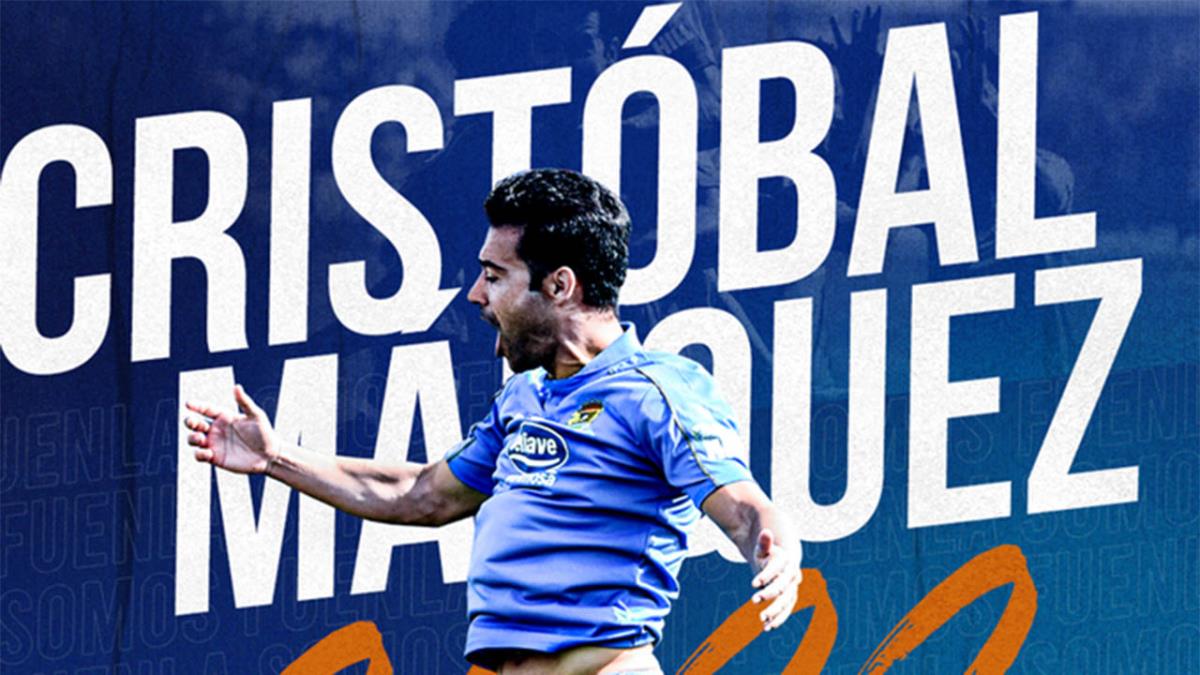 El mediocentro firma por una temporada más con el conjunto fuenlabreño al llegar a los cuarenta partidos disputados