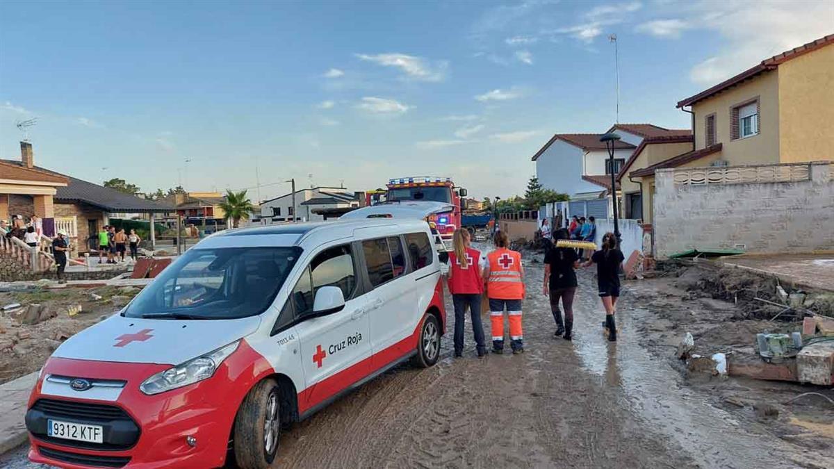 Los ERIE y ERBE se han desplazado hasta las zonas afectadas