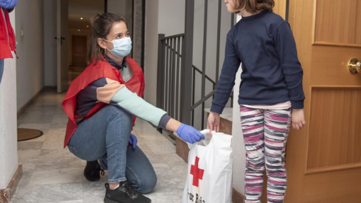 Esta acción solidaria se ha desarrollado con la campaña Sus derechos en juego