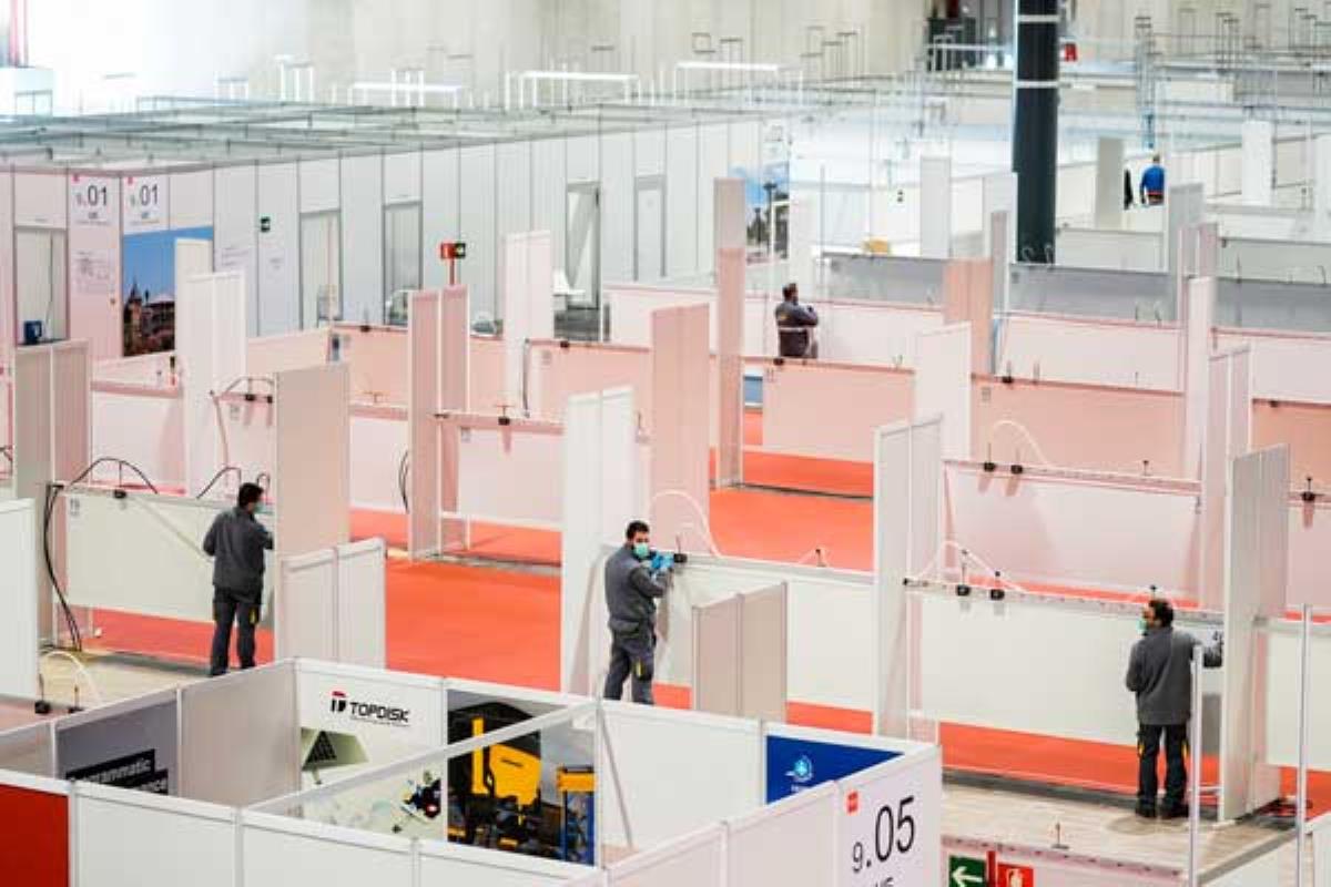 El Gobierno regional ha destinado más de 14 millones de euros al hospital provisional para pacientes de Covid-19