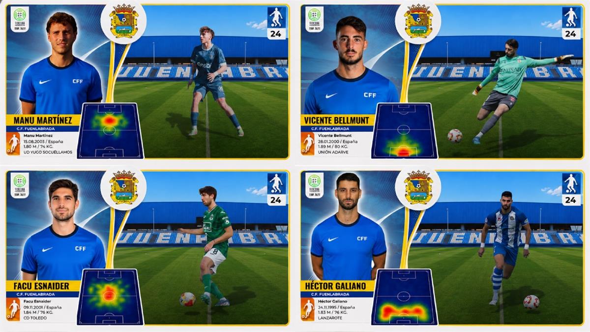 Manu Martínez, Vicente Bellmunt, Facu Esnaider y Héctor Galiano se incorporan al club