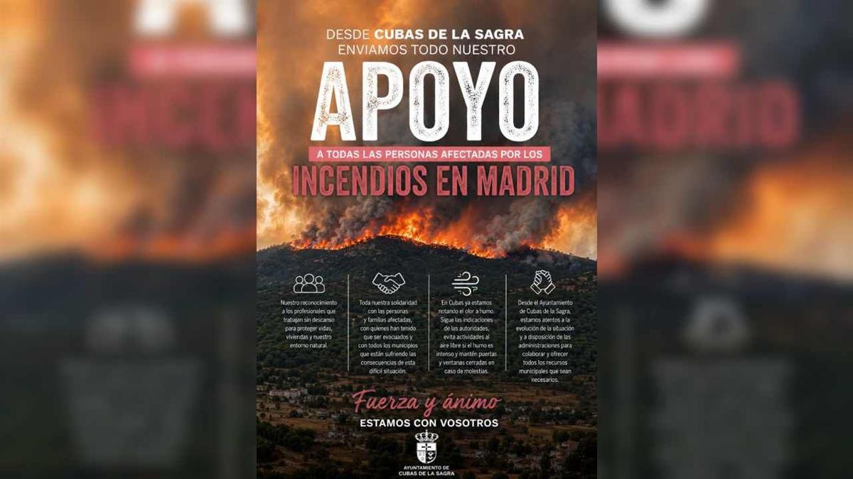 El consistorio ha puesto sus recursos a disposición de las administraciones competentes y ha alertado a la población sobre las indicaciones a seguir ante la llegada del humo