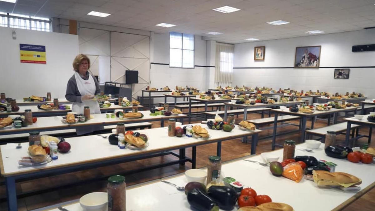 Han conocido de primera mano la labor social realizada por el comedor durante época de pandemia