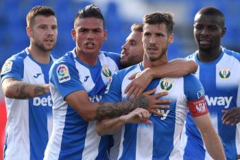 El Leganés gana 1-0 ante el Valencia en Butarque