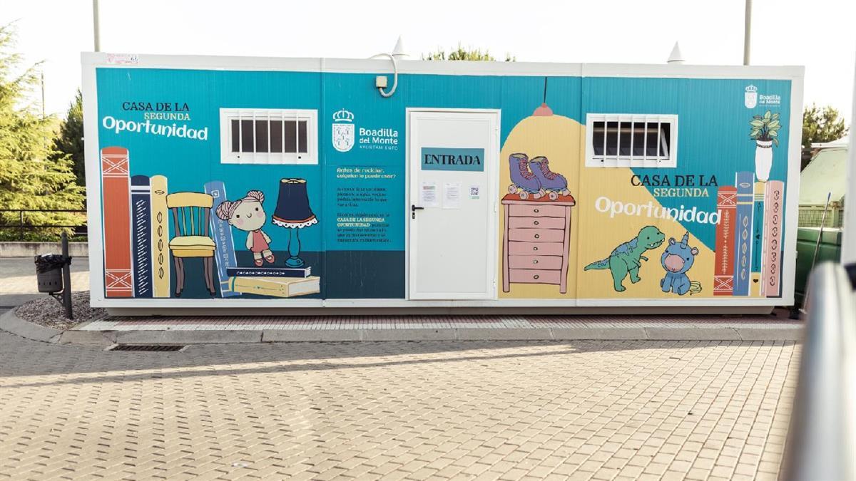 Los objetos disponibles en la Casa de la Segunda Oportunidad se gestionan desde una plataforma 