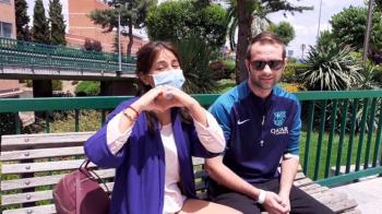 Damián sufrió un infarto mientras conducía por el recinto del Hospital 12 de octubre