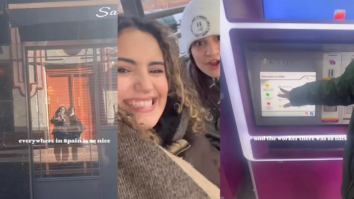 La estudiante se muestra especialmente entusiasmada con detalles cotidianos de su nueva vida