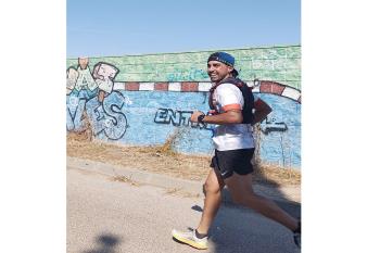 El atleta perteneciente al club Cervantes finalizó en buena posición la prueba madrileña recorriendo una distancia de 20 kilómetros
