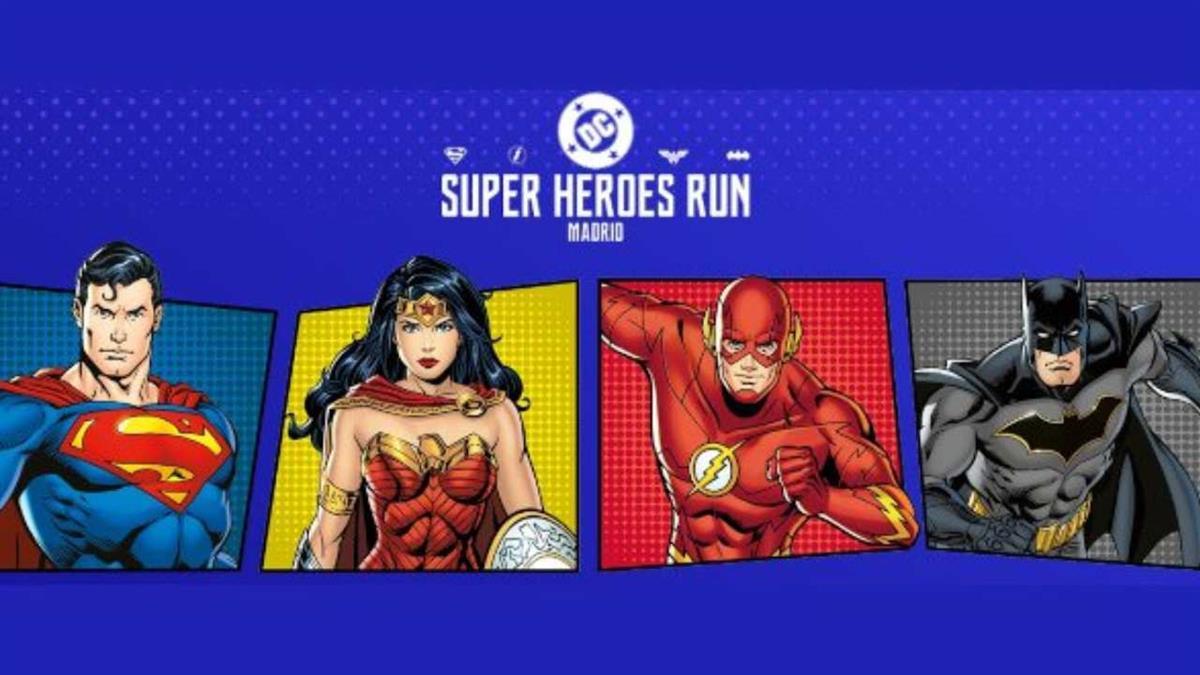 El sábado 11 de octubre se celebrará la DC Super Heroes Run