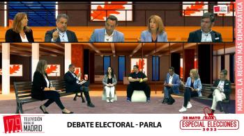 MADRID, LA REGIÓN MÁS DEMOCRÁTICA: Los candidatos de PSOE, PP, Podemos-IU-Alianza Verde, CS y VOX se enzarzan con la deuda

