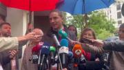 Juan Lobato muestra su apoyo a Pedro Sánchez en el Comité Federal del PSOE