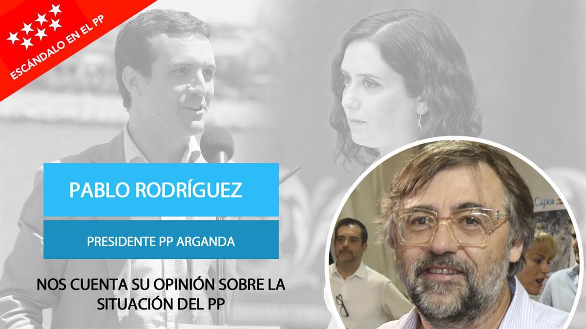 El presidente del Partido Popular en Arganda del Rey se pronuncia ante el conflicto entre Ayuso y Génova