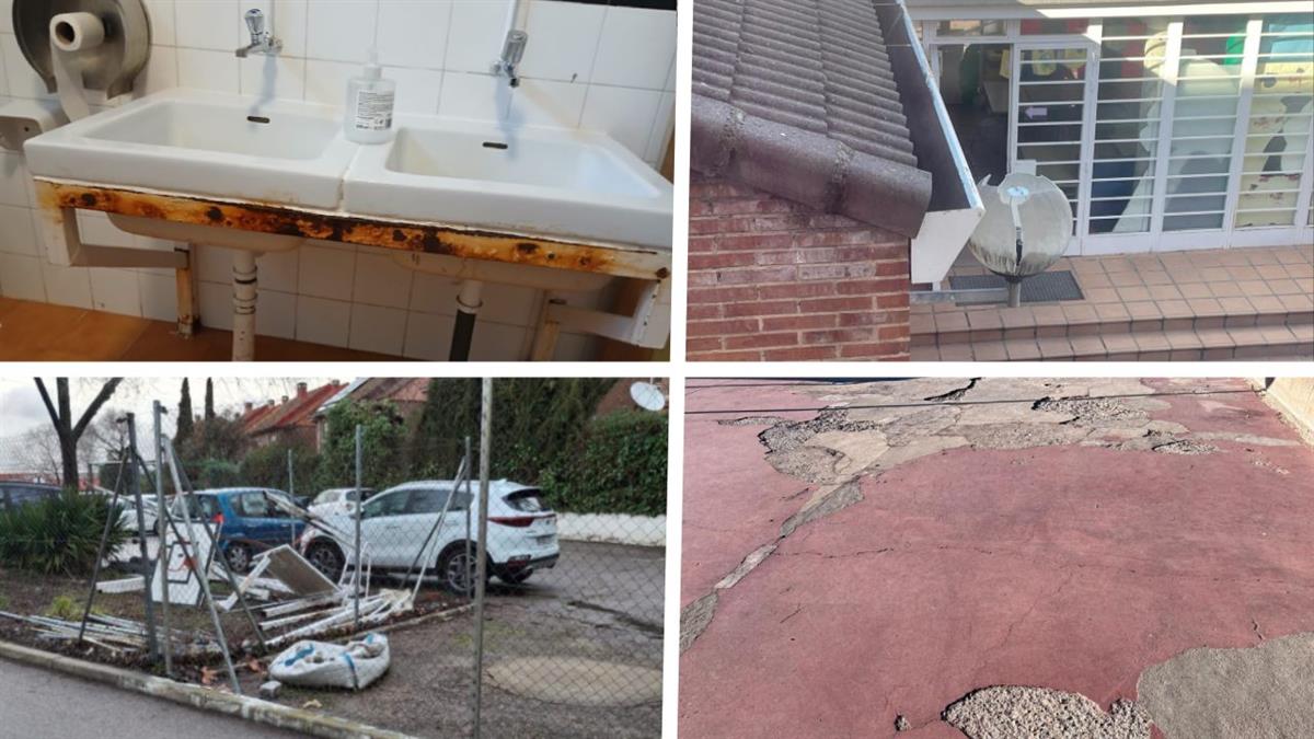 El PSOE pide dar prioridad al mantenimiento integral de estos centros educativos