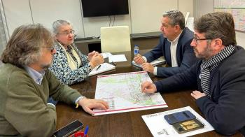 El alcalde se ha reunido con el gerente del Consorcio Regional de Transportes de la Comunidad de Madrid