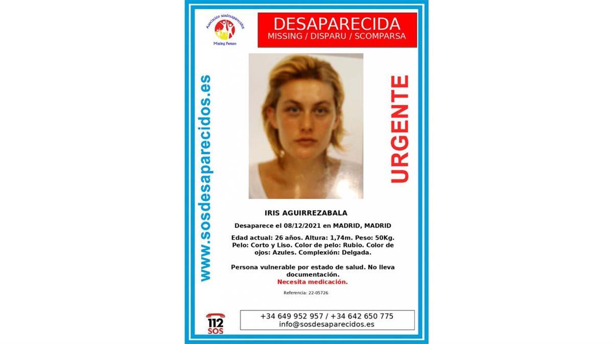 La chica desapareció el pasado 8 de diciembre