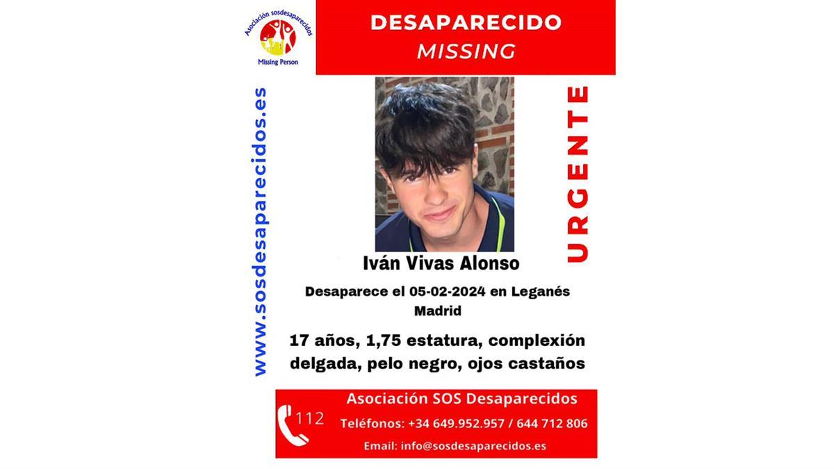 La web sosdesaparecidos ha pedido la colaboración ciudadana para localizar a este vecino leganense