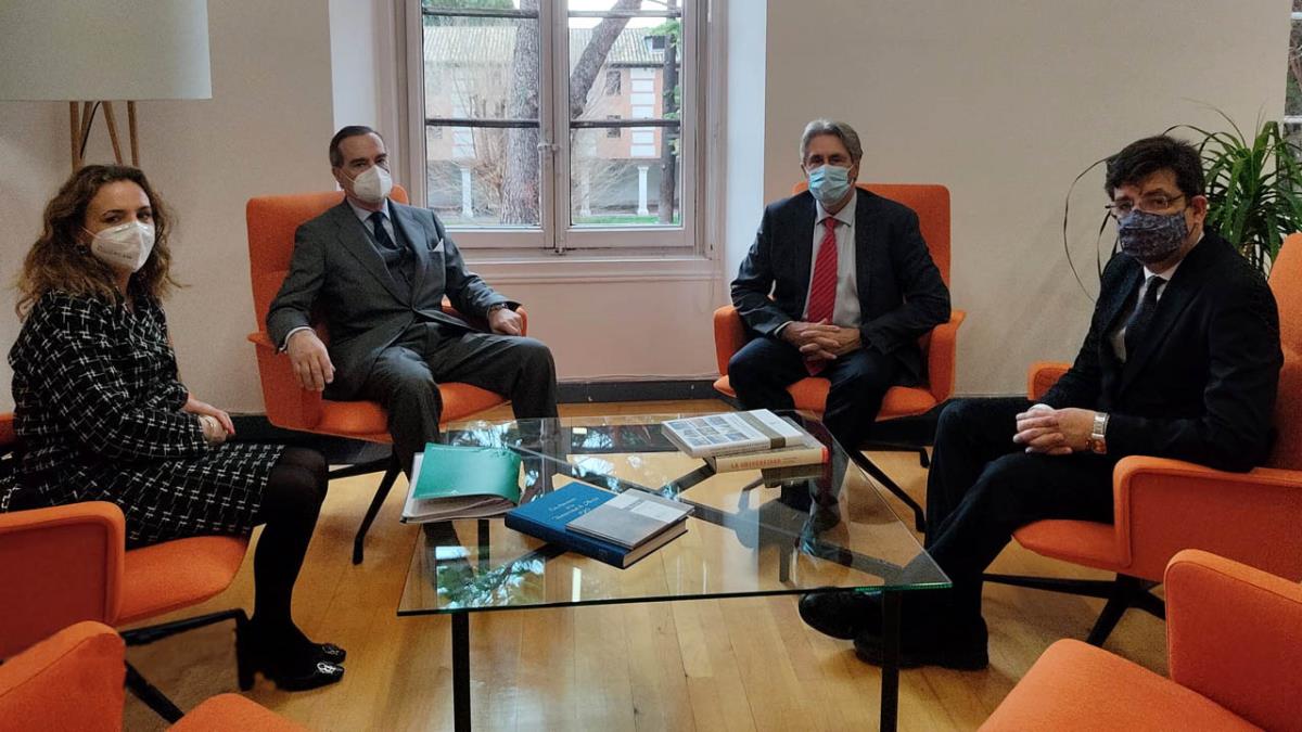 Encuentro entre la UAH y la Unión Interprofesional de la Comunidad de Madrid 