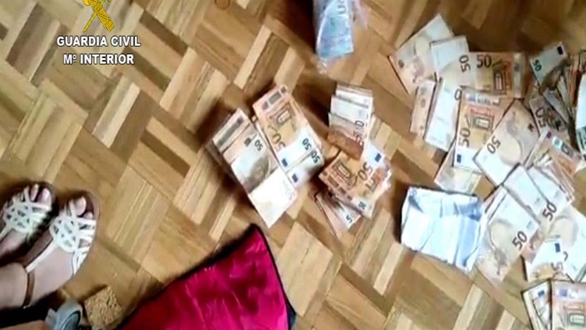 El entramado exportaba las drogas desde Madrid a Colombia