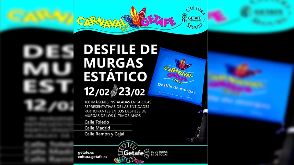Getafe propone numerosas actividades para disfrutar del Carnaval 2021