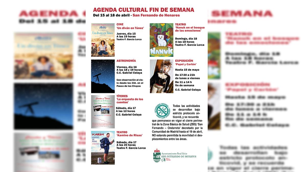 San Fernando de Henares presenta un programa cultural para todos los públicos