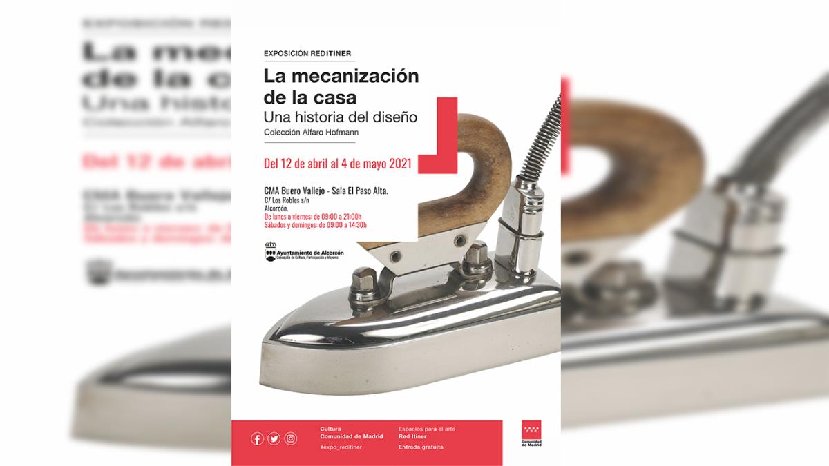 Alcorcón presenta la exposición 'Una historia de diseño. La mecanización de la Casa'