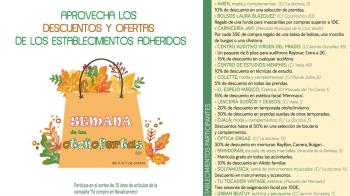 Con descuentos en numerosos establecimientos locales entre el 4 y el 9 de octubre