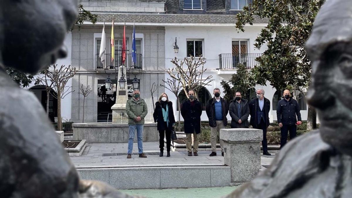 Majadahonda se posiciona en contra de la violencia doméstica