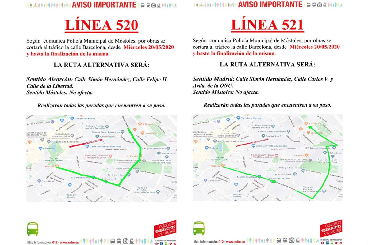 La Policía Municipal comunica que los cortes, que comenzaron este miércoles, se alargarán hasta finalizar los trabajos