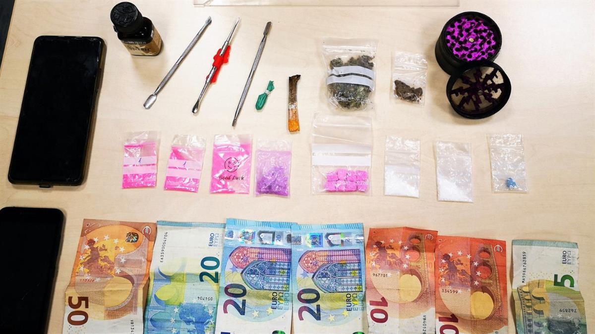 El detenido fue interceptado en la calle Químicas del municipio