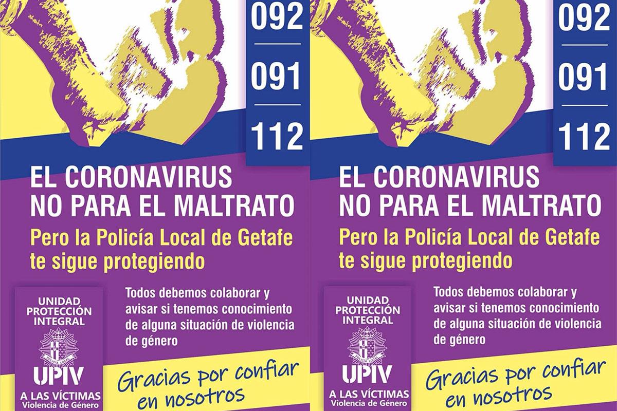 La Policía local de Getafe intercepto al sujeto en la calle mientras incumplia el Estado de Alarma