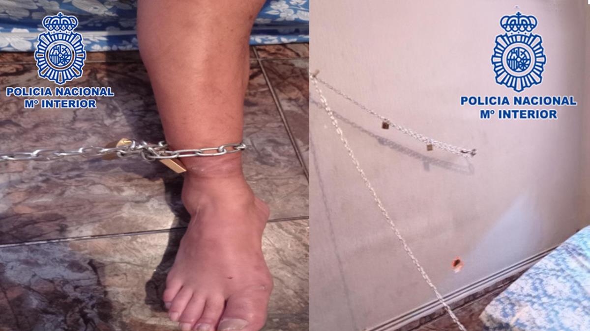 La víctima consiguió pedir auxilio desde una ventana y ser rescatado