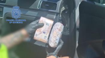 La Policía Nacional intercepta a la presunta delincuente llegada de Colombia con 11 kilogramos de cocaína 