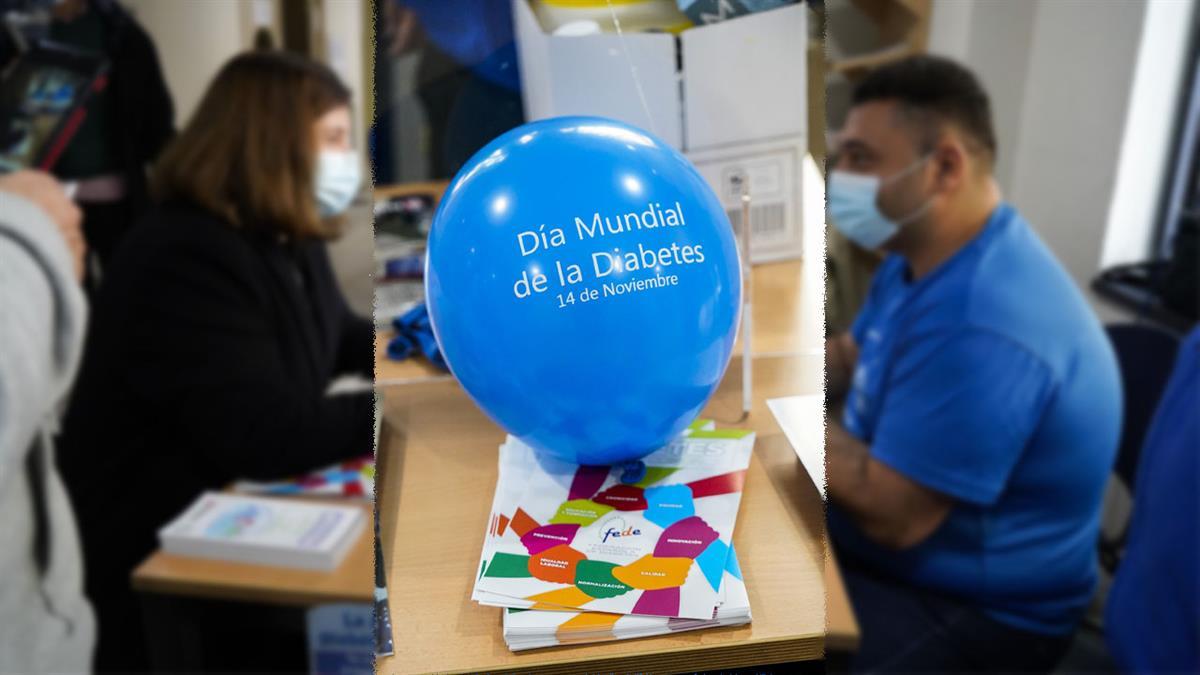 El Día Mundial de la Diabetes ha servido en Móstoles para sensibilizar, concienciar e informar a los ciudadanos sobre esta enfermedad que cada vez incrementa más su número de afectados