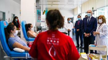La Comunidad de Madrid ha homenajeado a los grandes donantes de sangre de la región