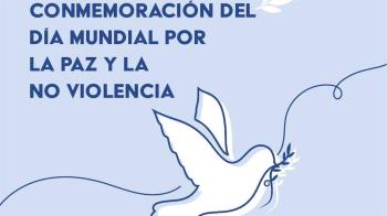 El Parque de la Paz acoge diferentes actos para mostrar el compromiso de nuestra ciudad con la paz y la no violencia